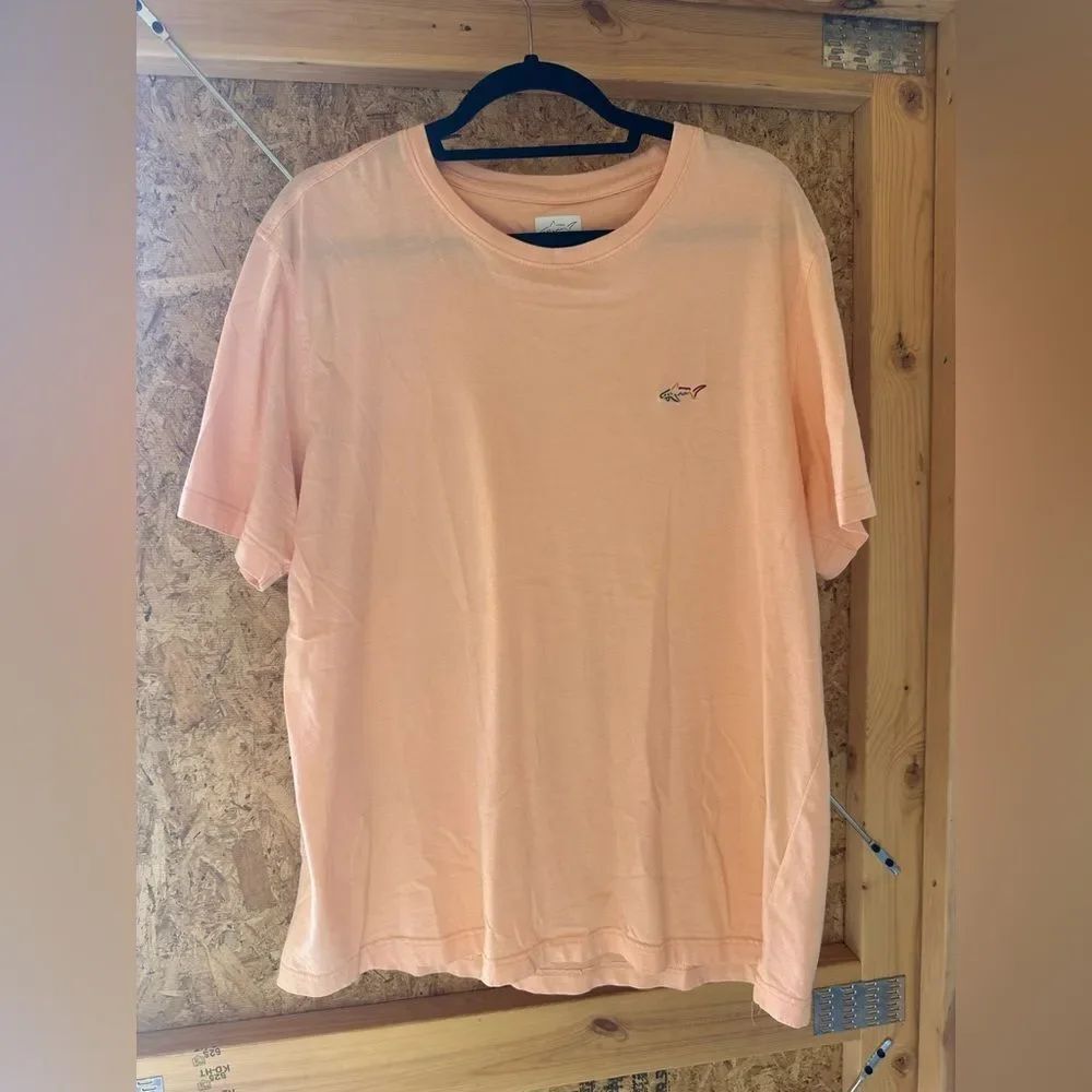 Greg Norman Collection Light Orange Short Sleeve Tee